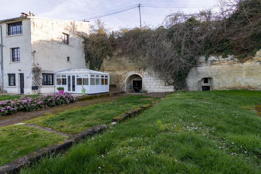 Maison Chaleureuse-Grand Jardin-Proche Saumur Parnay Exteriör bild