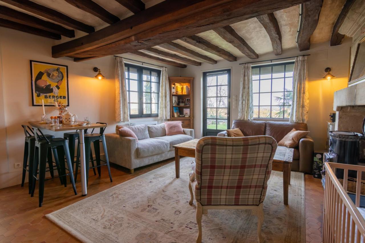Maison Chaleureuse-Grand Jardin-Proche Saumur Parnay Exteriör bild