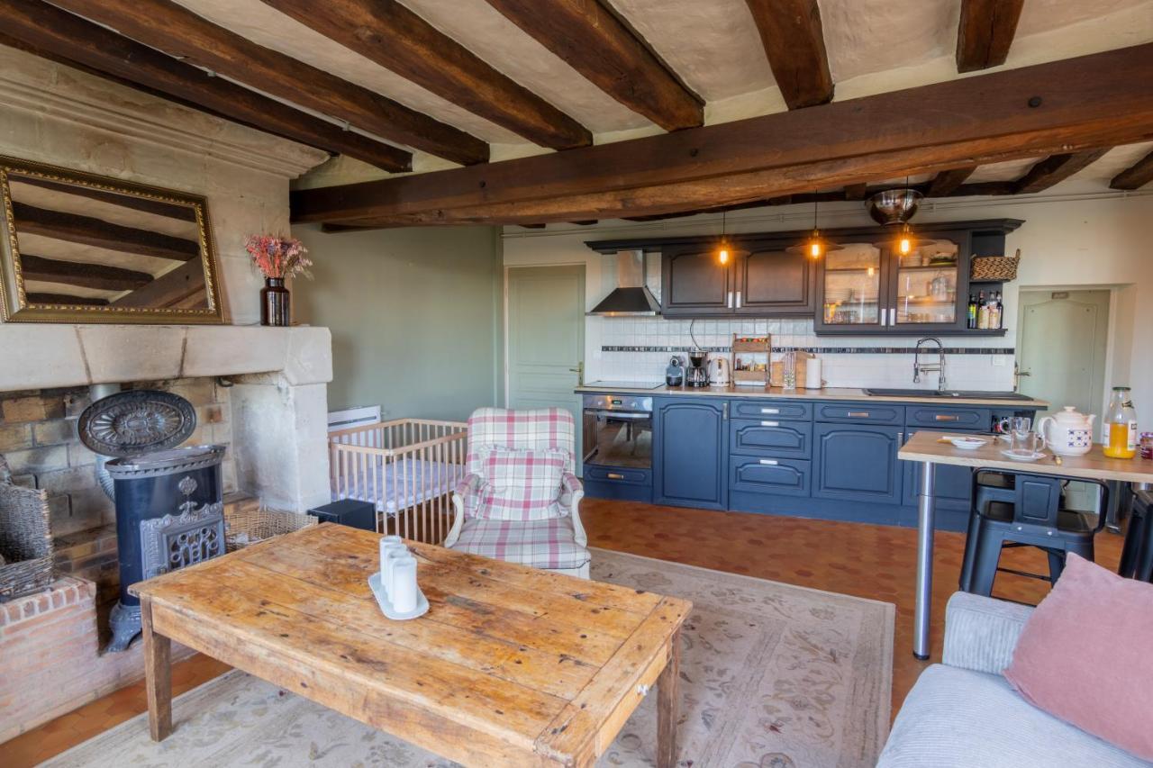 Maison Chaleureuse-Grand Jardin-Proche Saumur Parnay Exteriör bild