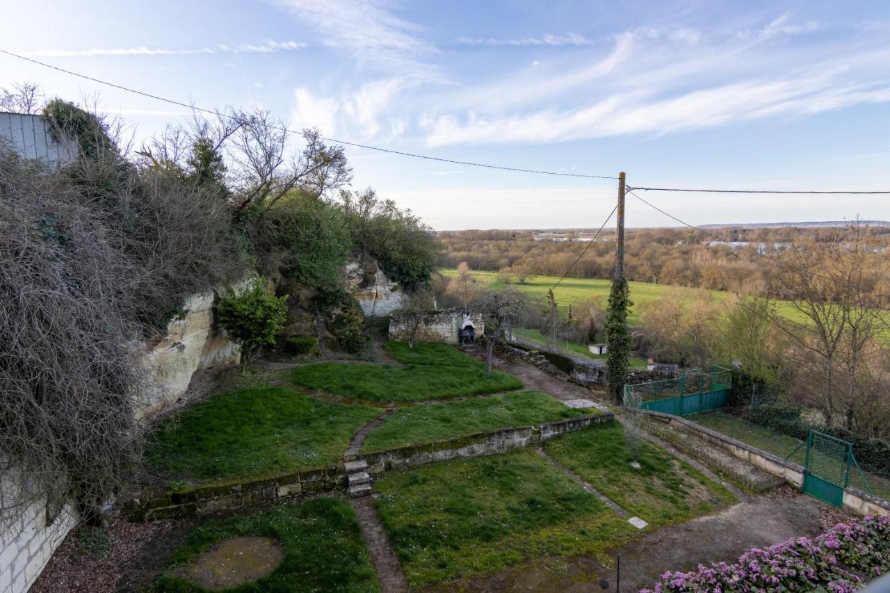 Maison Chaleureuse-Grand Jardin-Proche Saumur Parnay Exteriör bild